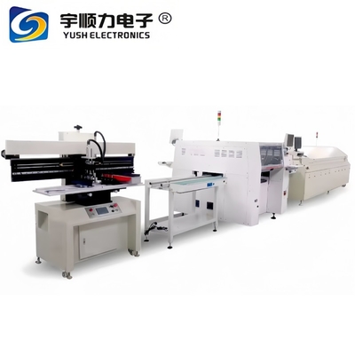 Dòng sản xuất SMT tiết kiệm năng lượng tốc độ cao Dòng lắp ráp điện tử bán tự động