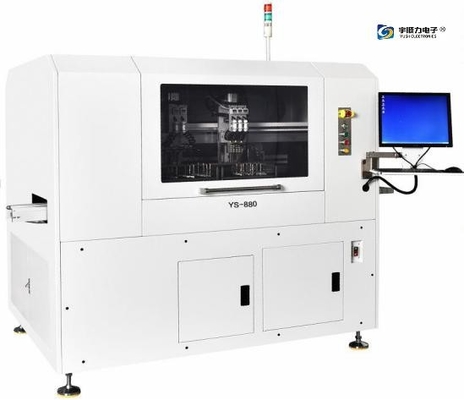 Chỉnh sửa căn chỉnh trực quan Bộ định tuyến PCB trực tuyến với cấp liệu băng tải đường sắt